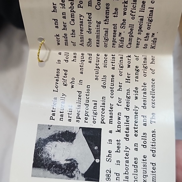 Campbell Kids Charlie Chaplin Porcelain Collectable Patricia Loveless Doll - Picture 11 of 14